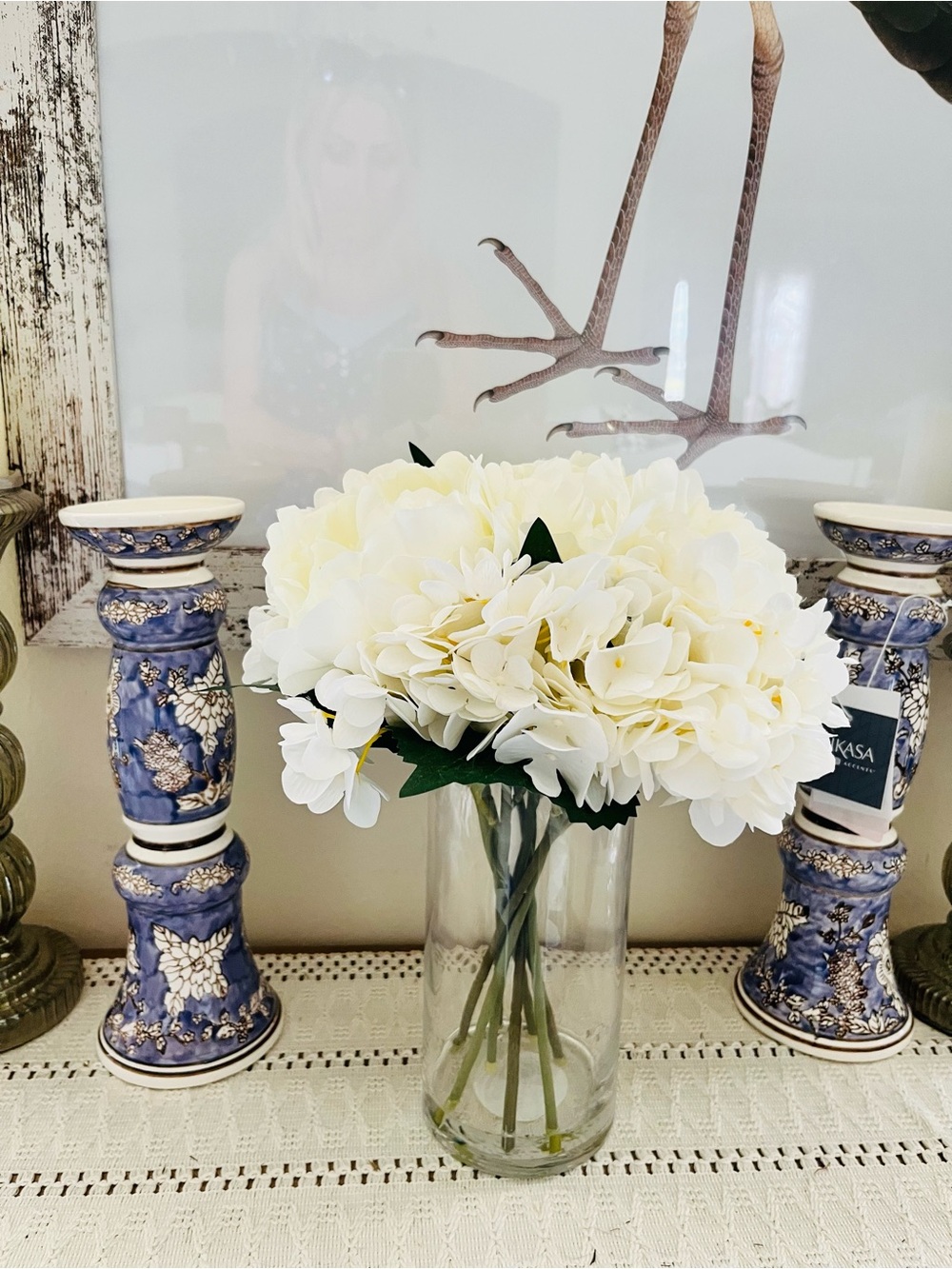 Gorgeous! Set of 3 Mikasa Home Accent Candlestick Holders
